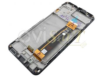 Pantalla completa Service Pack PLS negra con marco para Samsung Galaxy A23 5G, SM-A236